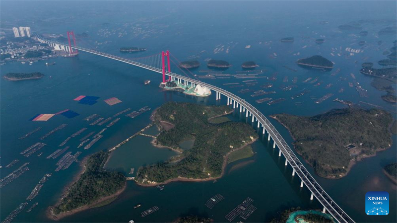 Längste Meeresbrücke in Guangxi für Verkehr freigegeben