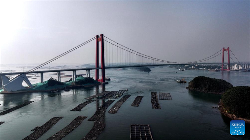 Längste Meeresbrücke in Guangxi für Verkehr freigegeben