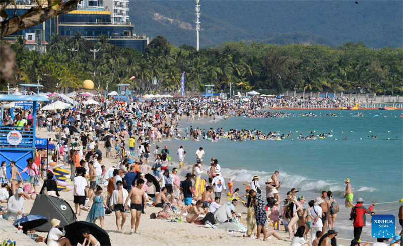 Über 2,56 Millionen Touristen feiern Frühlingsfest in Sanya