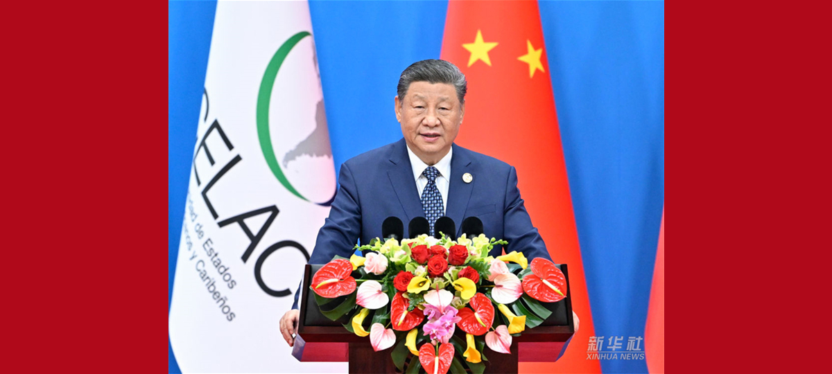 Xi Jinping: China will Solidarität mit Ländern Lateinamerikas und der Karibik stärken