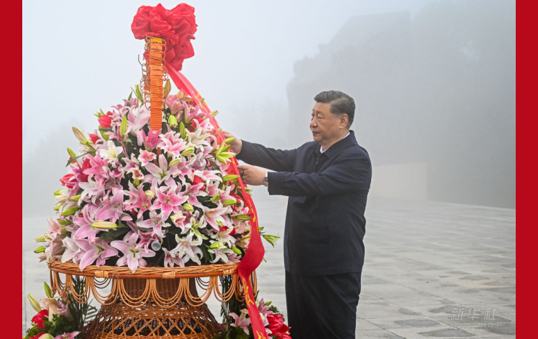 Xi Jinping würdigt Märtyrer im Widerstandskrieg gegen die japanische Aggression