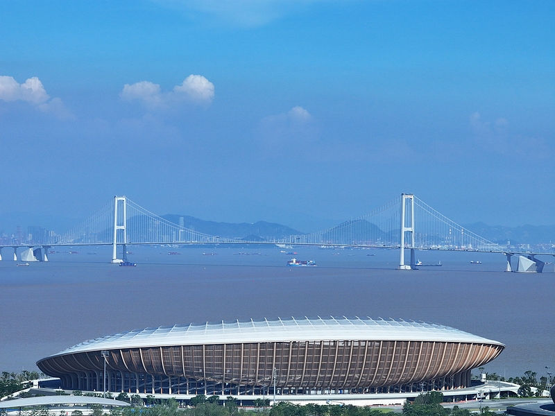 Sportzentrum der Greater Bay Area in Guangzhou feiert Eröffnung