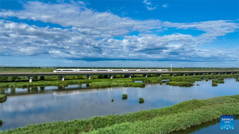 Chinas nördlichste Hochgeschwindigkeitsbahn feiert 10-jähriges Jubiläum