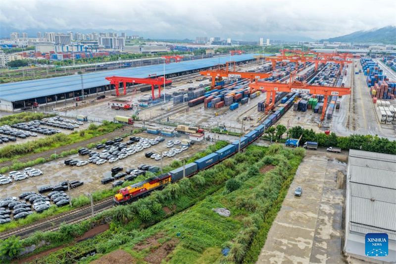 Chongqing verzeichnet in den ersten 8 Monaten des Jahres 2025 einen robusten Güterzugverkehr nach Zentralasien
