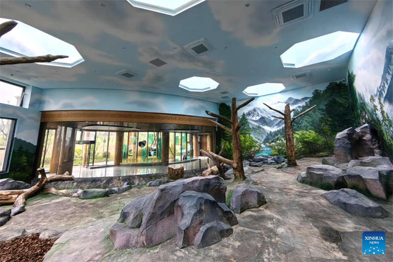Neue Basis für Naturschutz und Forschungszentrum für Riesenpandas geht in Probebetrieb