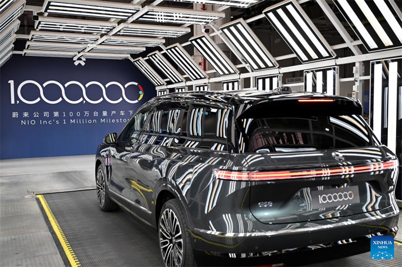 NIO feiert Produktion seines millionsten Fahrzeugs in Hefei