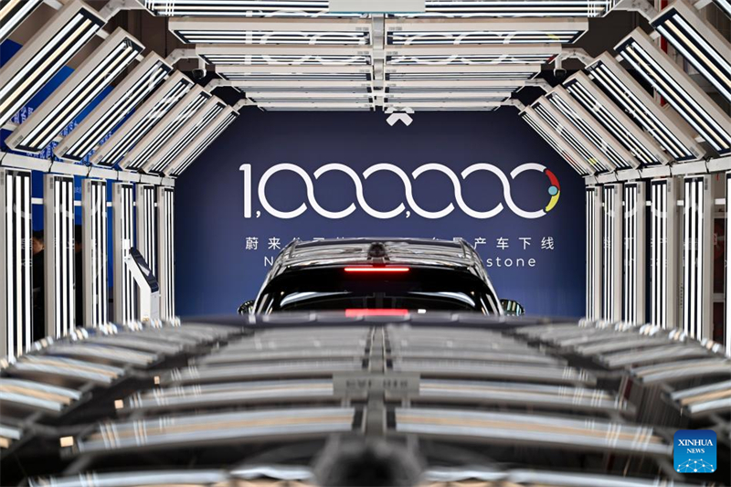 NIO feiert Produktion seines millionsten Fahrzeugs in Hefei