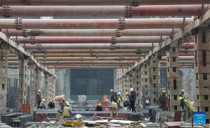 Modernisierung des Bahnhofs Chengdu in Sichuan läuft auf Hochtouren