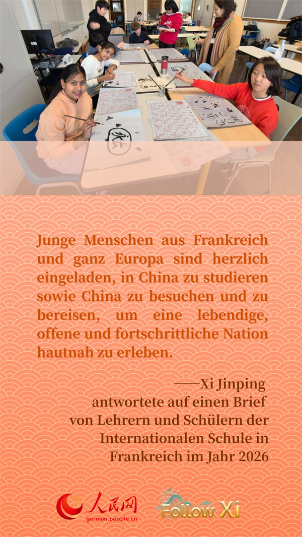 Staatspräsident Xi Jinping ermutigt junge Studierende weltweit