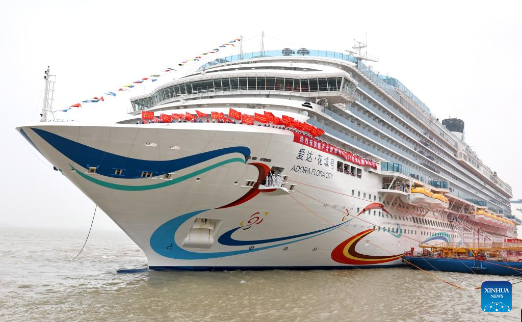 Chinas zweites im eigenen Land gebautes großes Kreuzfahrtschiff schließt Testfahrt auf See ab
