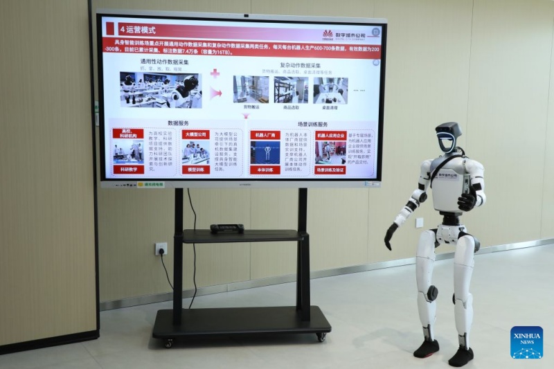 Einblicke in Trainingszentrum für verkörperte KI in Chinas Xiong’an