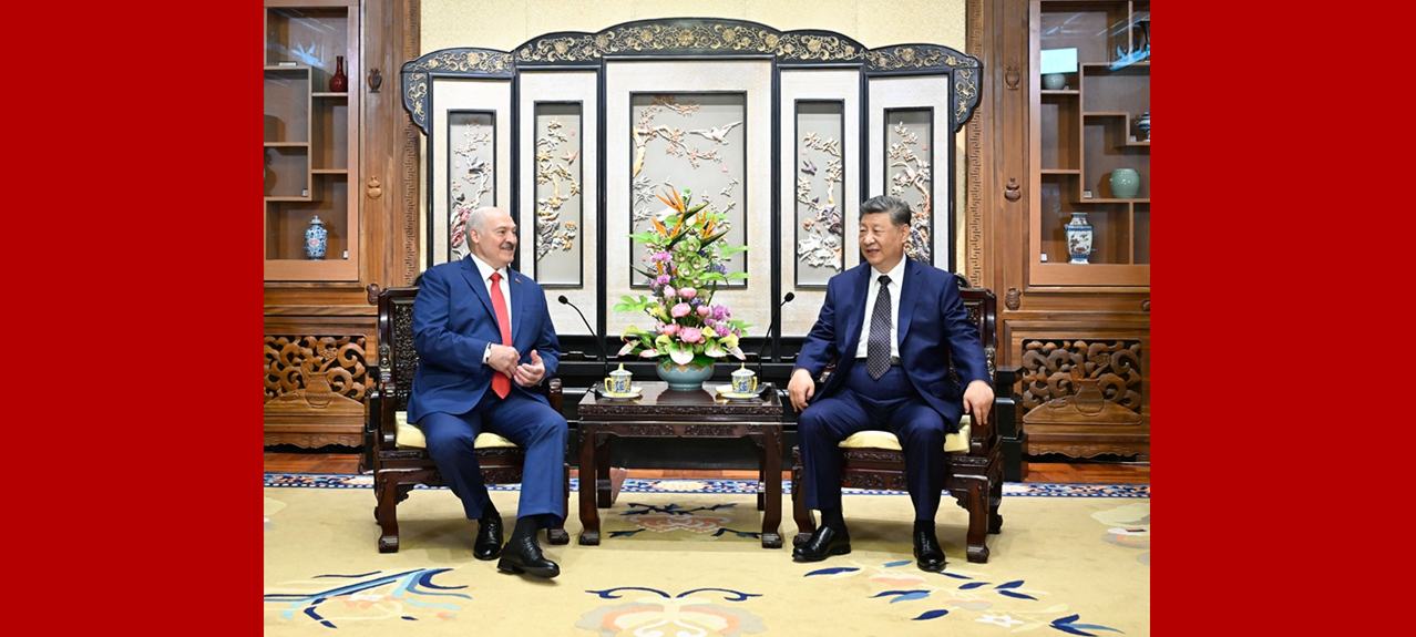 Xi Jinping trifft belarussischen Präsidenten