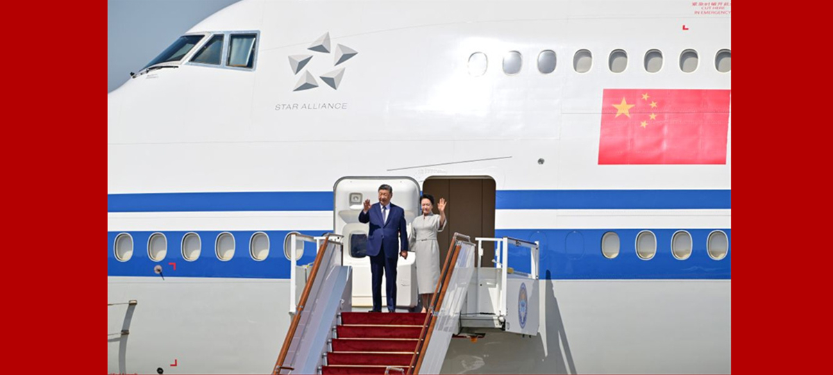 Xi Jinping trifft in Kirgisistan zum SCO-Gipfel und zu einem Staatsbesuch ein