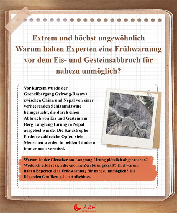Extrem und höchst ungewöhnlich! Warum halten Experten eine Frühwarnung vor dem Eis- und Gesteinsabbruch für nahezu unmöglich?