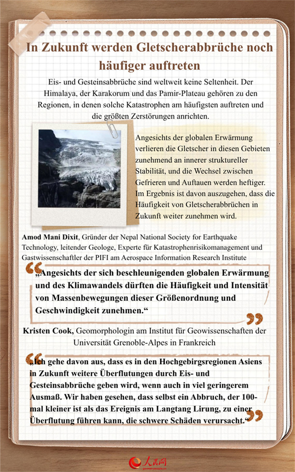 Extrem und höchst ungewöhnlich! Warum halten Experten eine Frühwarnung vor dem Eis- und Gesteinsabbruch für nahezu unmöglich?