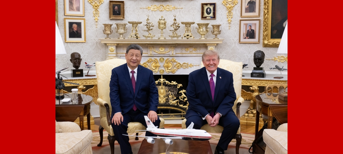 Xi führt Gespräche in kleiner Runde mit Trump