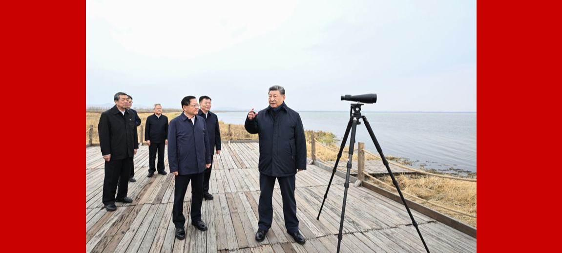 Xi betont Priorisierung des ökologischen Schutzes und Verfolgung grüner Entwicklung