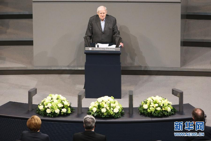 Holocaust-Gedenken: 95-jähriger Überlebender spricht im Bundestag