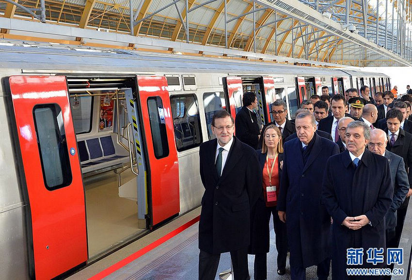 Chinesische Züge unter Ankara