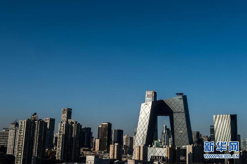 Blauer Himmel – Aufatmen in Beijing