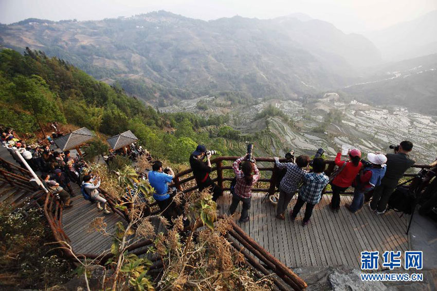 Traumhafte Reisterrassen in Yunnan