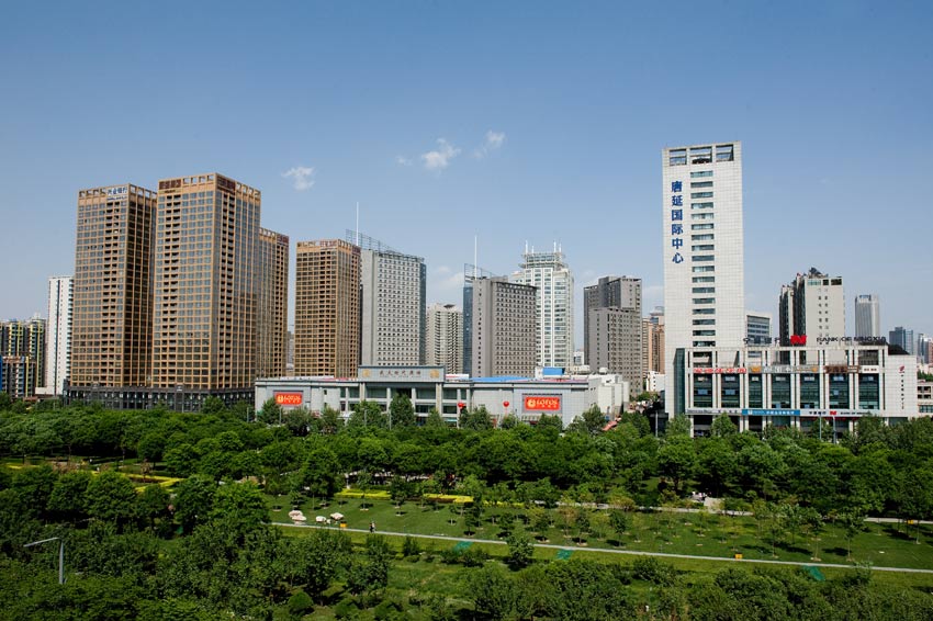 Landschaft der Xi'an Hightech-Zone (6)