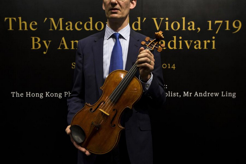 Stradivari-Bratsche soll neuen Weltrekord aufstellen