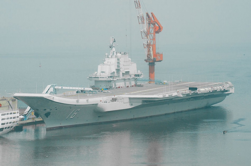 Flugzeugträger „Liaoning“ wieder in der Werft