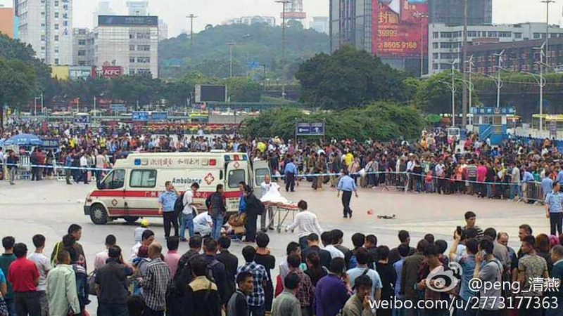Massaker in Guangzhou: 6 Personen verletzt