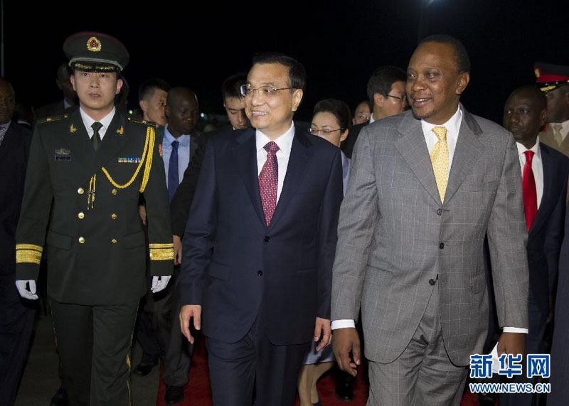 Premier Li Keqiang zu Besuch in Kenia