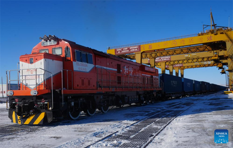 Der östliche Korridor des China-Europa-Güterzugverkehrs verzeichnet im Jahr 2026 bereits über 1.000 Fahrten