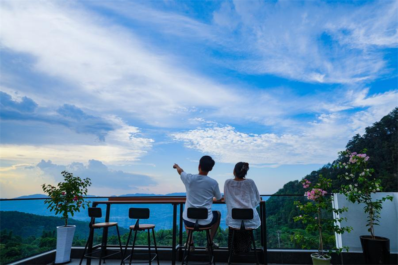 Ökologischer Wandel des Naturschutzgebiets Jinyun-Berg in Chongqing