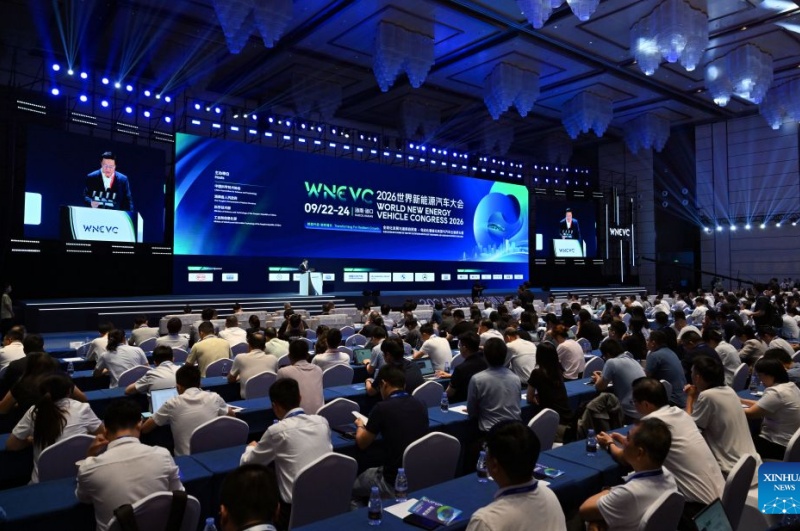 World New Energy Vehicle Congress 2026 in Hainan eröffnet